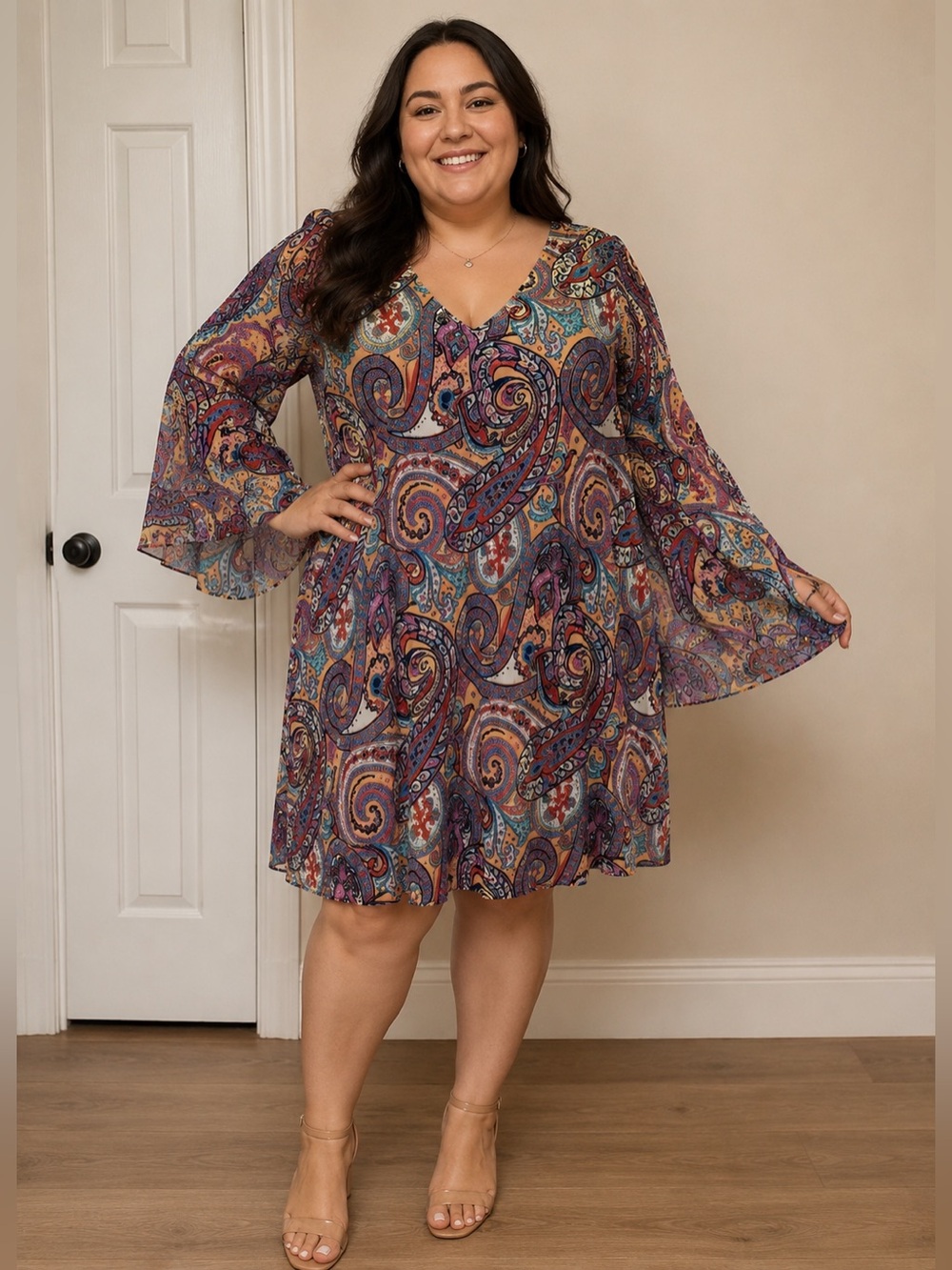 Paisley Print dress